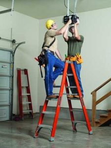 Twin Stepladder | Louisville Type IA | Fiberglass | Product In Use