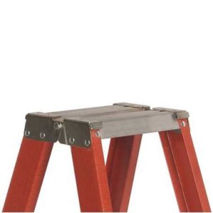 Louisville Type IAA HD Fiberglass Twin Stepladder Top Detail