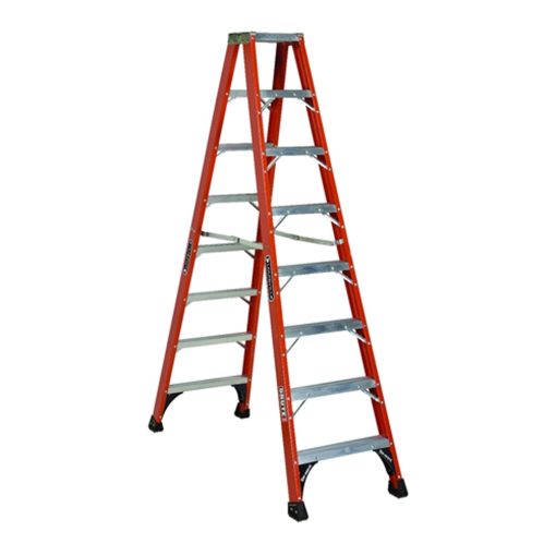 8ft Louisville Type IAA HD Fiberglass Twin Stepladder