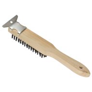 Kraft wire brush with scraper for masonry for sale at USA Scaffolding
