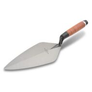 Marshalltown 33L10 10 inch Brick Trowel, London Pattern, for professional masonry.