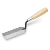 Marshalltown 5 inch x 2 inch Margin Trowel, for precise masonry and concrete finishing.