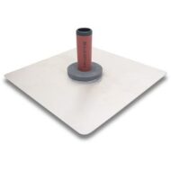 Marshalltown 13 inch x 13 inch Magnesium Hawk, for efficient plaster and drywall application.