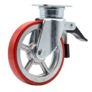 12 inch hollow caster wheel for ring lock scaffolding system CR12