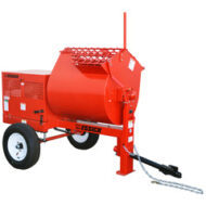 12 CF Essick Mortar Mixer, Electric, for efficient mixing of concrete and mortar on construction sites.