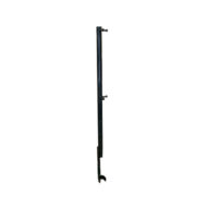 42-inch Snap-On Guard Rail Post with kicker brace for scaffolding, ensuring worker safety and OSHA compliance