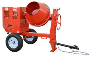6 CF Multiquip MC64SH5 Concrete Mixer, Honda GX160, for efficient mixing of concrete and mortar on construction sites.
