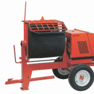 8 CF TK Mortar Mixer, Poly Drum, 8 HP Honda, for efficient mixing of mortar and concrete on construction sites.