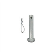 drilled rivet and hitch pin for shoring system connection