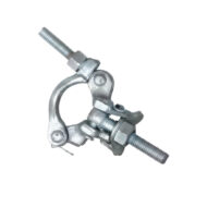 Heavy-duty galvanized steel 2-inch by 2-inch right angle scaffold clamp coupler
