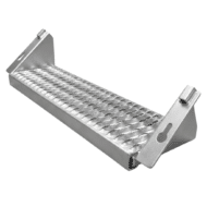 Ringlock Stair Tread 3'6" x 7' - Perforated Galvanized Steel Step