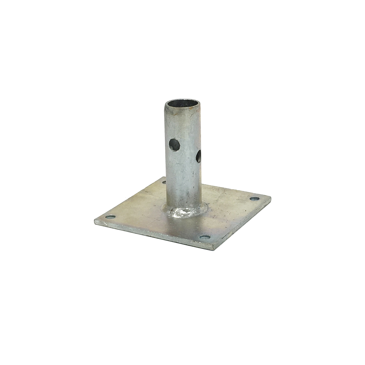 Scaffold Base Plate 5x5 w/ Toggle Pin | USA Scaffolding
