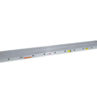 Titan 12-inch wide aluminum stage, 2-man, 500 lb. capacity, professional scaffolding walkboard for safe and durable elevated work.