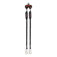 KStrong BRUTE Dual 9 ft. Web Self-Retracting Lifeline (SRL) for fall protection in scaffolding.