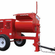 6.3 CF Whiteman Mortar Mixer, 4.8 HP Honda GX160, for efficient mixing of mortar and concrete on construction sites.