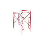 walk thru scaffold frame for narrow construction job sites