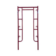 walk thru scaffold frame for narrow construction job sites