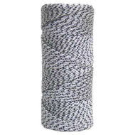Kraft Tools white and black bonded braided nylon line 1000 ft mason's line for professional masonry work