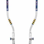 Werner Extension Ladder for professional scaffolding and construction, providing adjustable height and secure access for elevated work.