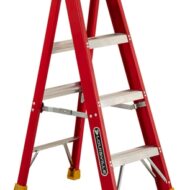 FS1508 Louisville Fiberglass Stepladder Type 1A 300 lb. capacity non-conductive safety ladder