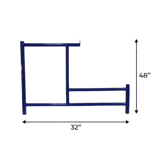 Veneer Jack Frame Dimensions - 32" x 48"