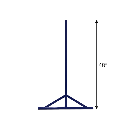 Veneer Jack Leg Dimensions - 48" Height