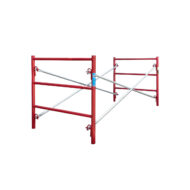 3x3.1 Waco Style Single Ladder Scaffold Frame Set - Complete Set with 2 Frames, Cross Braces, and Coupling Pins