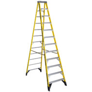 Werner 12 ft fiberglass stepladder Type 1AA